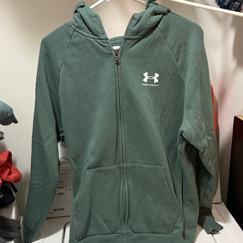 Under Armour Forest Green Fleece Hoodie